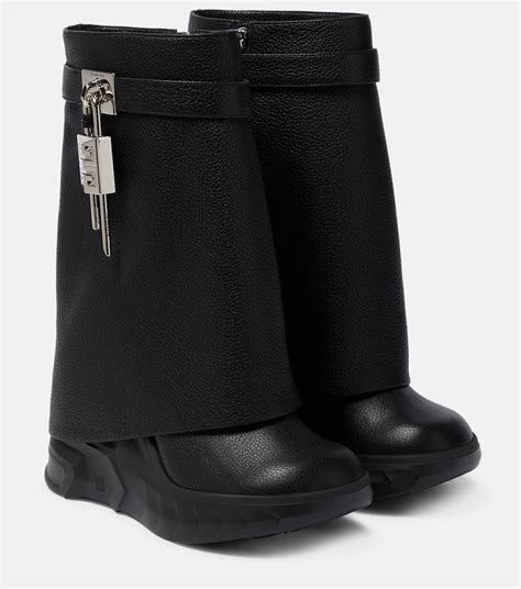 givenchy black ankle boots|givenchy shark boots women.